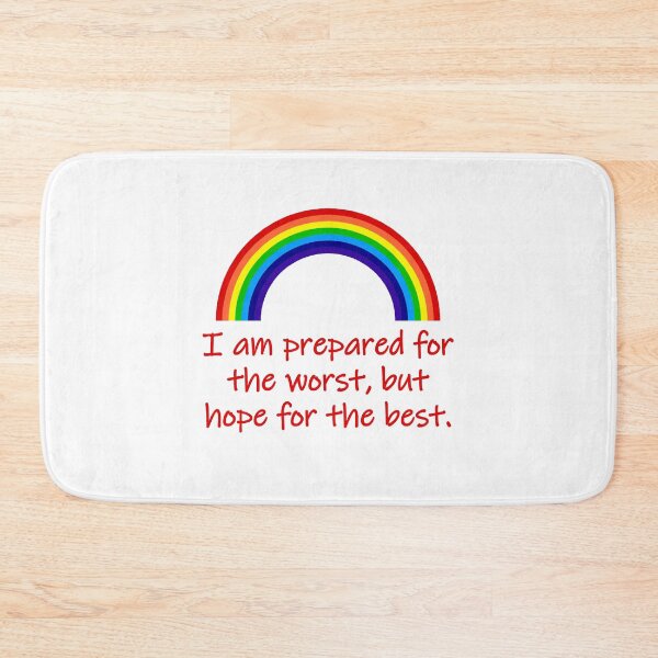 Item preview, I Am Prepared For The Worst  designed and sold by CrankyOldDude.