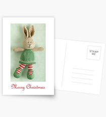 christmas bunny girl (2) Postcards