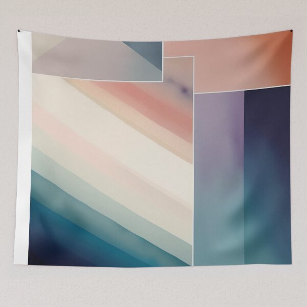 Item preview, Colorful Multi Color abstract watercolor shapes organic geometric pattern 35 designed and sold by vishalraifx.