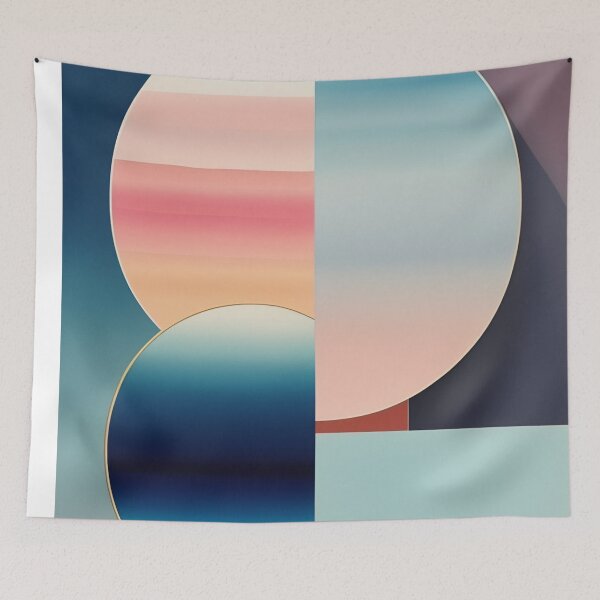 Item preview, Colorful Multi Color abstract watercolor shapes organic geometric pattern 36 designed and sold by vishalraifx.