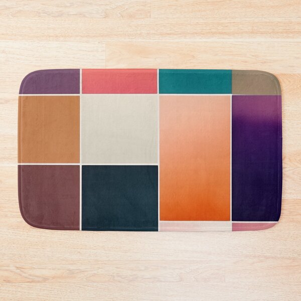 Item preview, Colorful Multi Color abstract watercolor shapes organic geometric pattern 39 designed and sold by vishalraifx.
