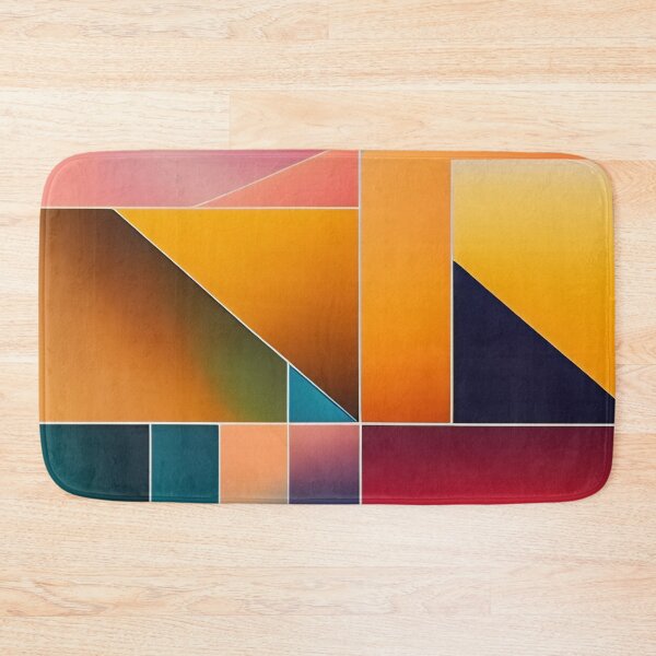 Item preview, Colorful Multi Color abstract watercolor shapes organic geometric pattern 41 designed and sold by vishalraifx.