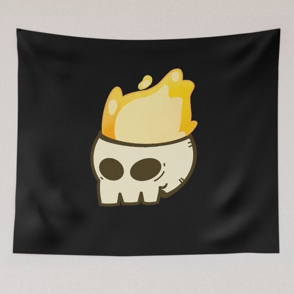 Item preview, Skull On Fire designed and sold by MalaloStudio.