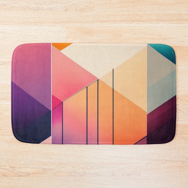 Item preview, Colorful Multi Color abstract watercolor shapes organic geometric pattern 43 designed and sold by vishalraifx.