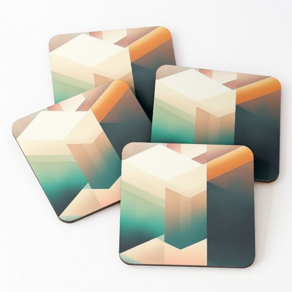 Item preview, Colorful Multi Color abstract watercolor shapes organic geometric pattern 44 designed and sold by vishalraifx.