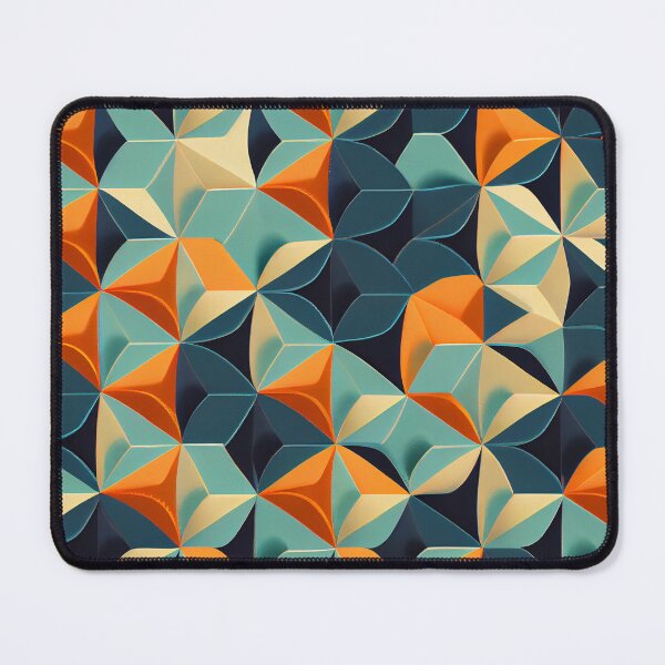 Item preview, Angular Enchanted Minimalist Pattern Digital Painting designed and sold by CodeAndColors.