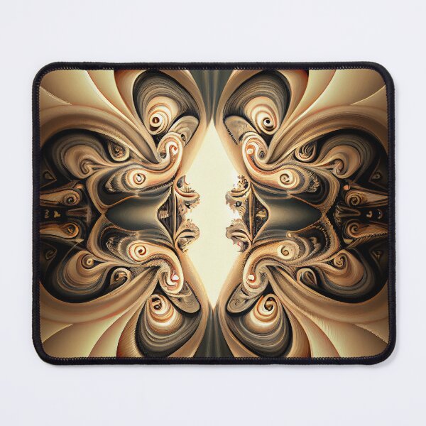 Artikelvorschau, Symmetrical Surreal Balanced Extreme Western Pattern Digital Painting entworfen und verkauft von CodeAndColors.