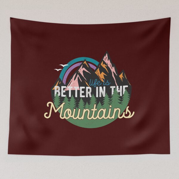 Item preview, Life Better In The Mountain Essential designed and sold by TargetBox.