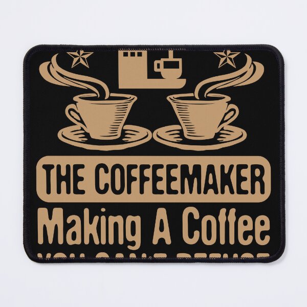 Item preview, The Coffeemaker Making A Coffee You Cant Refuse Barista designed and sold by PECCATOR.