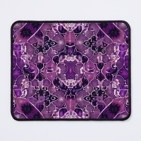 Item preview, Enchanted Purple Balanced Australian Pattern Digital Painting designed and sold by CodeAndColors.