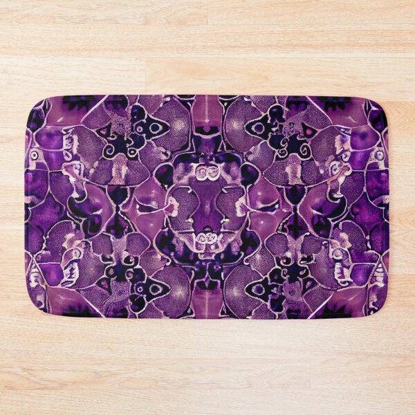 Item preview, Enchanted Purple Balanced Australian Pattern Digital Painting designed and sold by CodeAndColors.