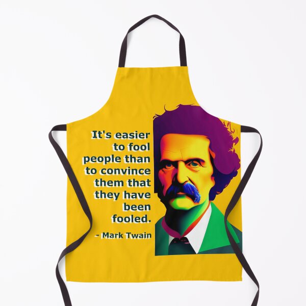 Item preview, Mark Twain: It's easier to fool people than convince them that they have been fooled designed and sold by JoanNinjaHen.