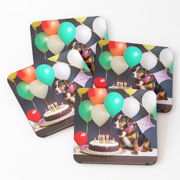 Artikelvorschau, Ballonparty des Hundes entworfen und verkauft von LeveLpLus.