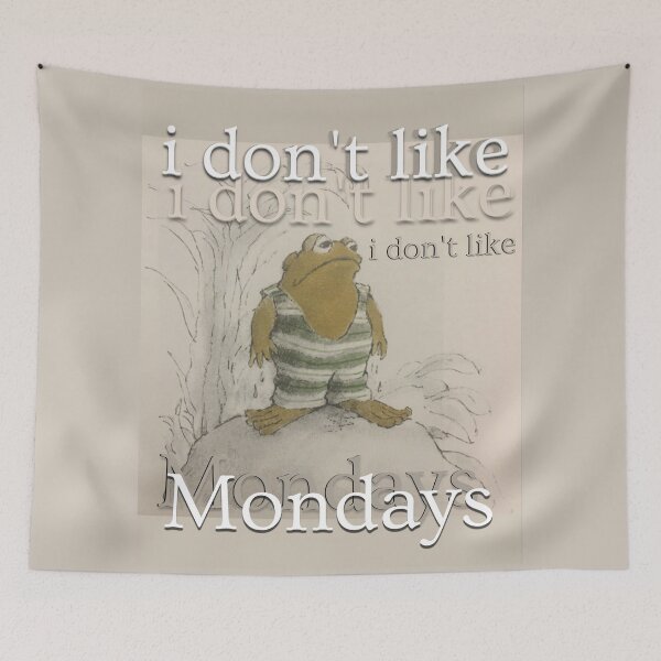 Item preview, I Don't Like Mondays designed and sold by Flirt-Teez.