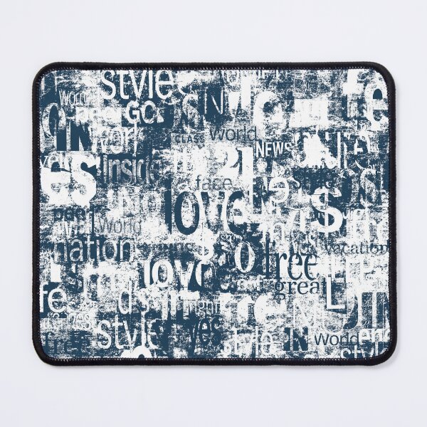 Item preview, Abstract grunge urban geometric chaotic collage with words and letters designed and sold by olgersart.