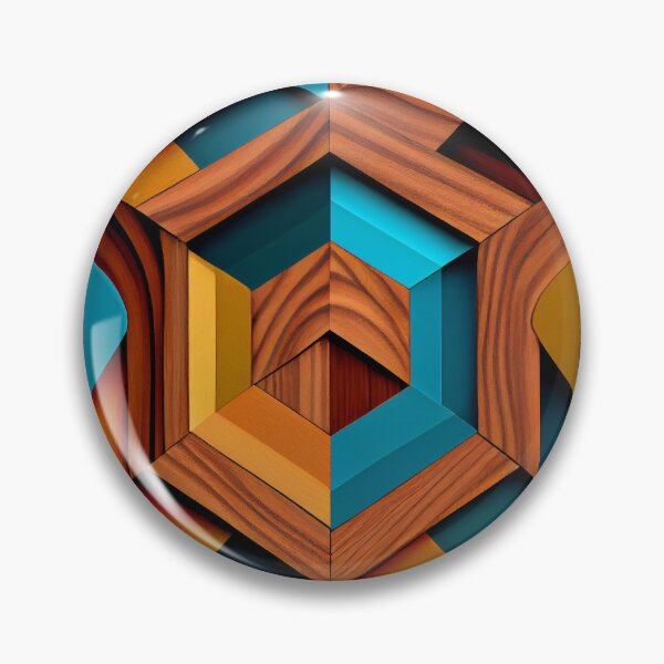 Artikelvorschau, Irregular Wood Saturated Geometric Transitional Pattern Digital Painting entworfen und verkauft von CodeAndColors.