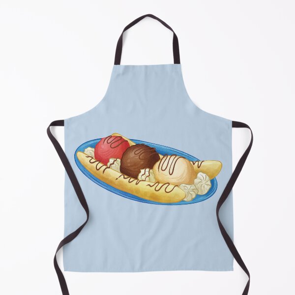 Item preview, Bowl of Strawberry Chocolate and Vanilla Banana Split Ice Cream designed and sold by Alicia Chee.