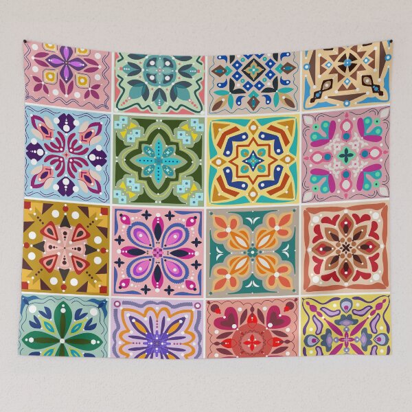Item preview, Colorful Moroccan tiles designed and sold by Inaroda.