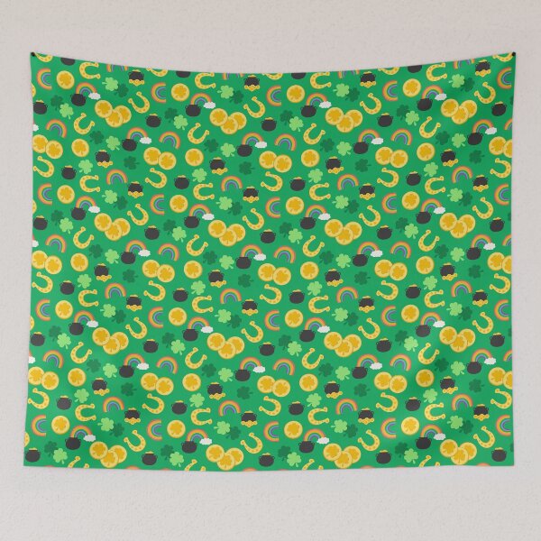 Item preview, St. Patrick's Day Pattern Green designed and sold by SamAnnDesigns.