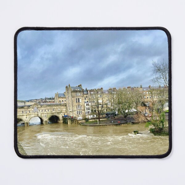Item preview, Pulteney Bridge, Bath city centre buildings, River Avon, cityscape photography, photo art print, architecture. designed and sold by Yusein  Ismail.