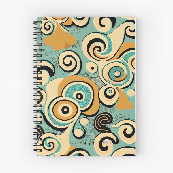Item preview, Artistic Calming Cartoon Soft Intense Minimalist Pattern Digital Painting designed and sold by CodeAndColors.