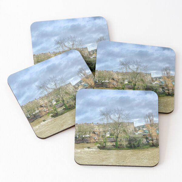 Item preview, Pulteney Bridge, Bath city centre buildings, River Avon, cityscape photography, photo art print, architecture. designed and sold by Yusein  Ismail.