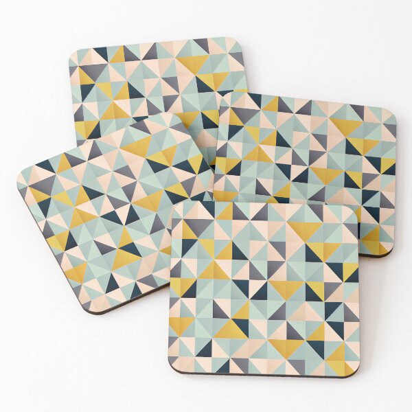 Item preview, Angular Enchanted Minimalist Pattern Digital Painting designed and sold by CodeAndColors.