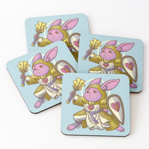 Item preview, BattleBunnies: Cleric Saint Bunnyntine designed and sold by Rubus.