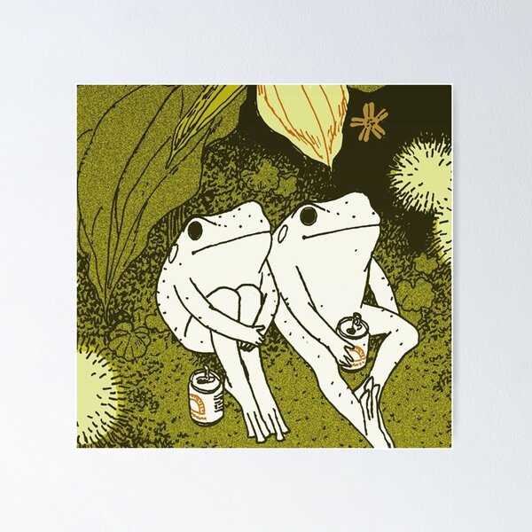 Item preview, Frogs Art designed and sold by Sameart ⭐⭐⭐⭐⭐.