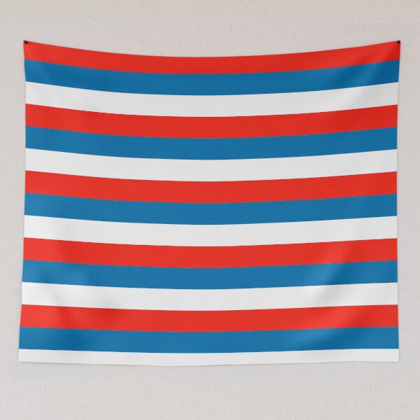 Item preview, crimea faroe Wichita flag stripes designed and sold by tony4urban.