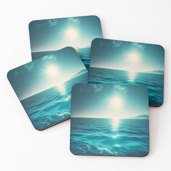 Item preview, Tropical blue sea 1 designed and sold by Artistic Pandas.