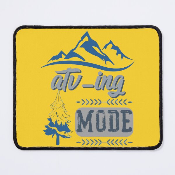 Item preview, atv-ing mode, forest river sun inside tree pine designed and sold by movie-popcorn.