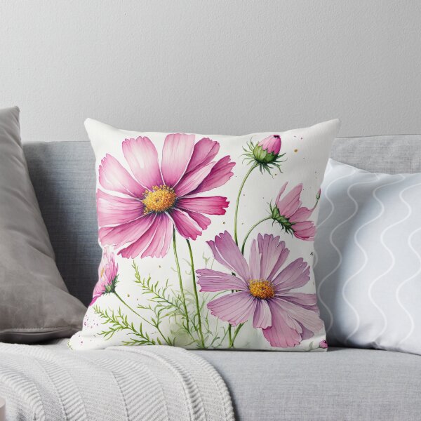 Item preview, Pink Cosmos Flowers  designed and sold by Vanover Designs.