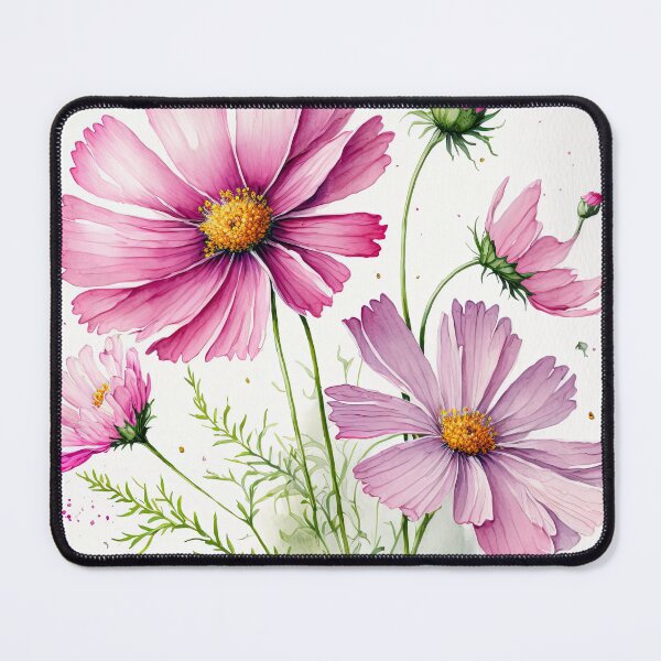 Item preview, Pink Cosmos Flowers designed and sold by Vanover Designs.