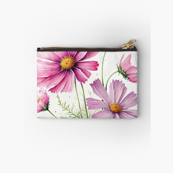 Artikelvorschau, Rosa Kosmosblumen entworfen und verkauft von Vanover Designs.