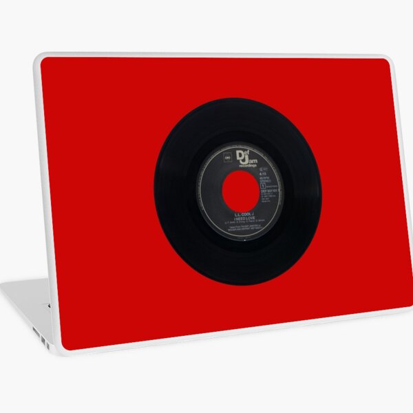I Need Love vinyl single Laptop Skin