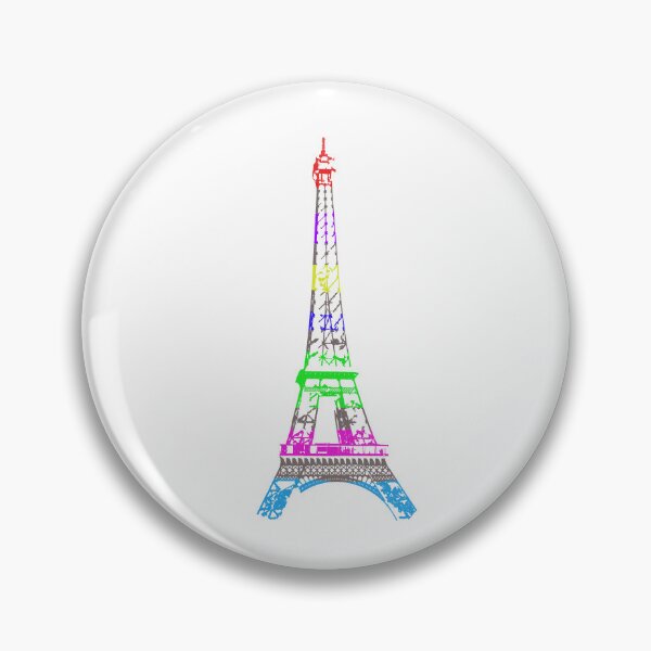 Item preview, Colorful Eiffel Tower designed and sold by LEOEXPRESS.