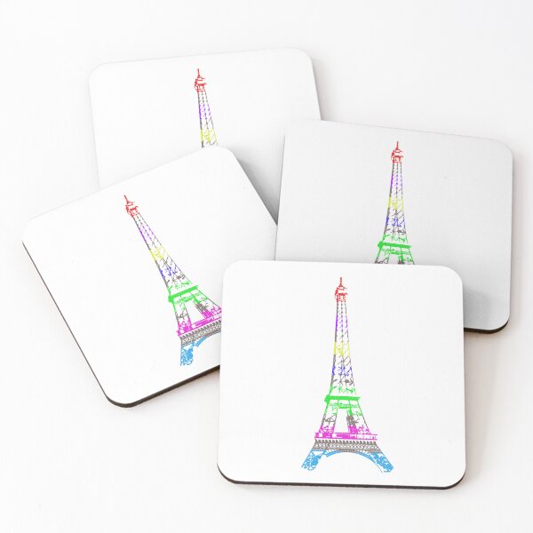 Item preview, Colorful Eiffel Tower designed and sold by LEOEXPRESS.