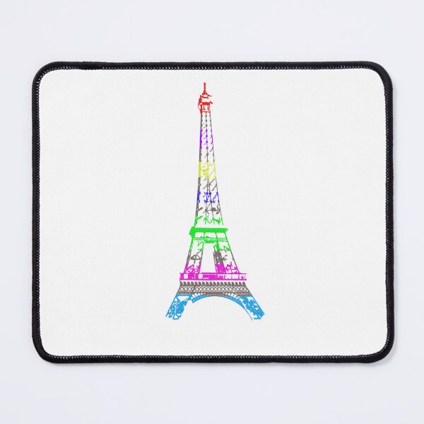 Item preview, Colorful Eiffel Tower designed and sold by LEOEXPRESS.