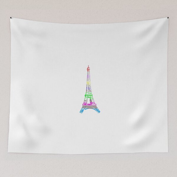 Item preview, Colorful Eiffel Tower designed and sold by LEOEXPRESS.