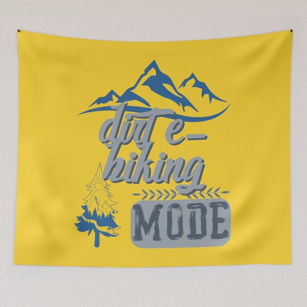 Item preview, dirt e-biking mode, forest river sun inside tree pine designed and sold by movie-popcorn.