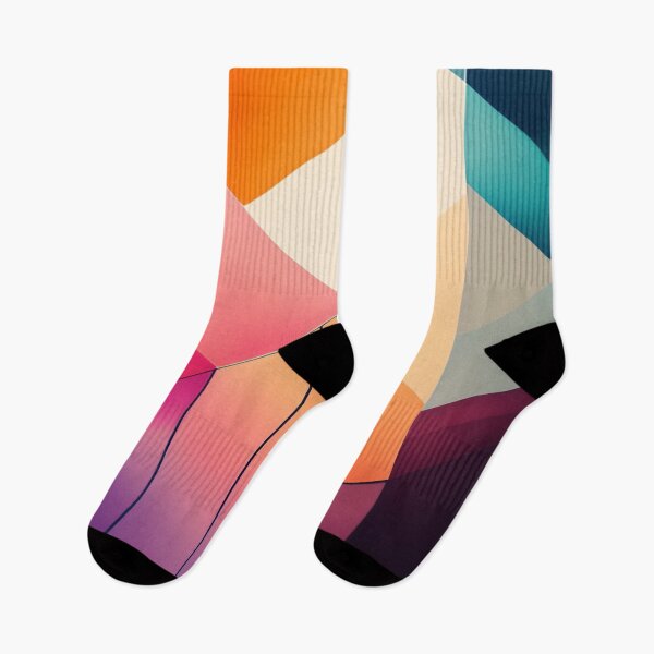 Item preview, Colorful Multi Color abstract watercolor shapes organic geometric pattern 45 designed and sold by vishalraifx.