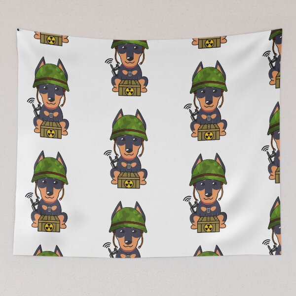 Item preview, Army Soldier Guard Dog  designed and sold by Pet Station.