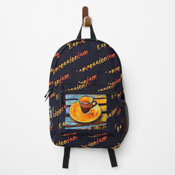 Item preview, An expressionism espresso becomes espressionism - art humor with oil painting designed and sold by GiborDesign.