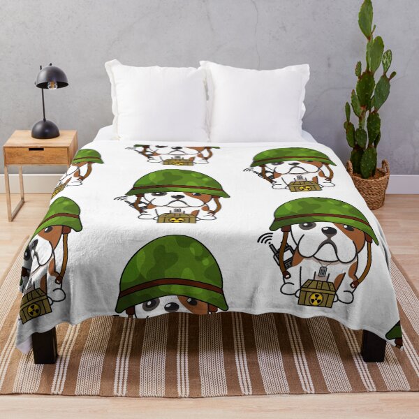 Item preview, Army Soldier Bulldog designed and sold by Pet Station.