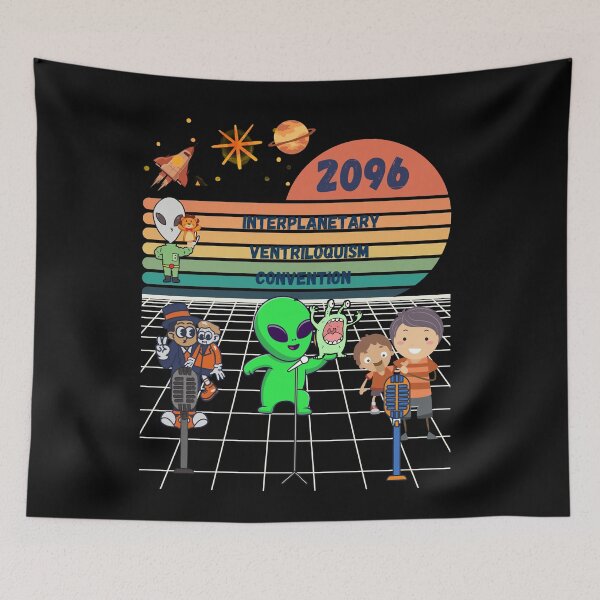 Item preview, Interplanetary Ventriloquism Convention 2096 designed and sold by CannyGoods.