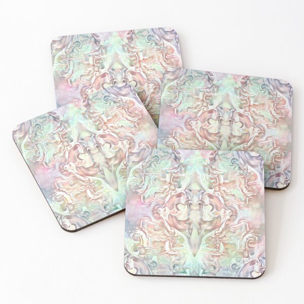 Item preview, Impressionist Dazzling Pastel Baroque Natural Pattern Digital Painting designed and sold by CodeAndColors.
