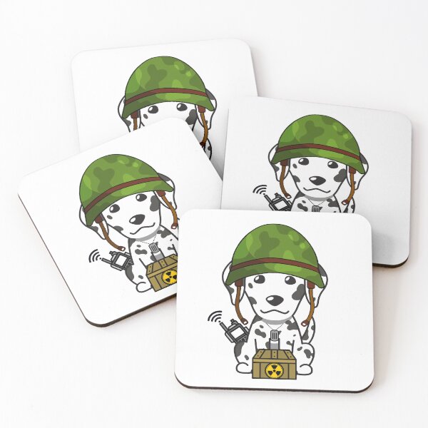 Item preview, Army Soldier Dalmatian designed and sold by Pet Station.