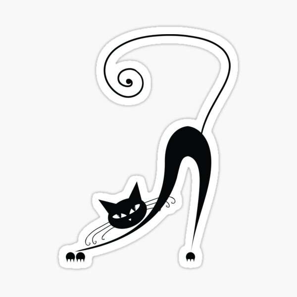 Artikel-Vorschau von Schattenbild der schwarzen Katze, designt und verkauft von Kudryashka.
