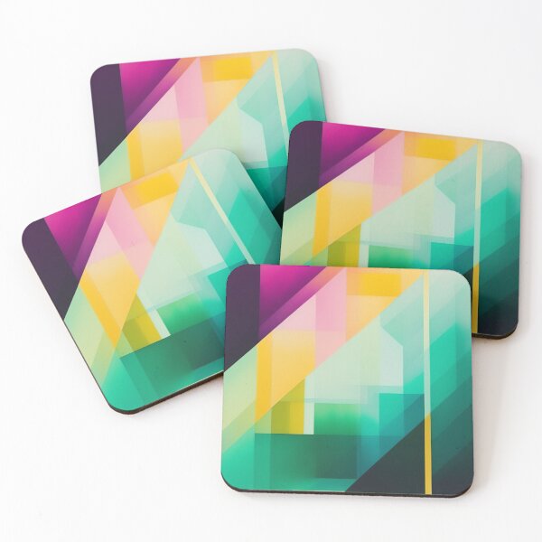 Item preview, Colorful Multi Color abstract watercolor shapes organic geometric pattern 46 designed and sold by vishalraifx.